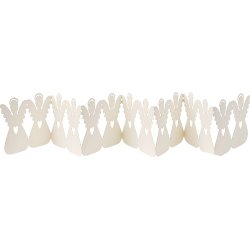 Ib Laursen - Julebordpynt remse af engle 75 cm.