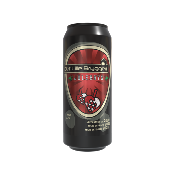L - Det Lille Bryggeri  Julebryg (Ale) 44 cl. 7,4 % vol 