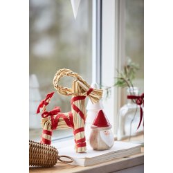 Ib Laursen Julebuk med rdt bnd 21,5 cm.
