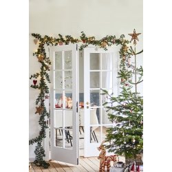 Ib Laursen Julebuk med rdt bnd 30 cm.