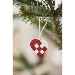 Ib Laursen Julehjerte til ophng 2 forskellige My Nostalgic Christmas, 1 stk.