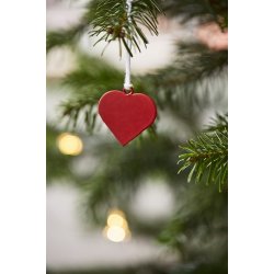 Ib Laursen Julehjerte til ophng 2 forskellige My Nostalgic Christmas, 1 stk.