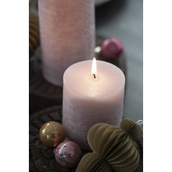 Ib Laursen Julekugle svungen foldet papir med magnetlukning til ophng