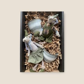 Gavekurv med krus og mus.