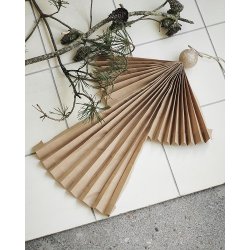 House Doctor Julepynt, Engle ophng, Natural, 36 cm.