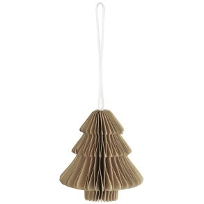 Ib Laursen Julepynt til ophng juletr foldet papir med magnetlukning