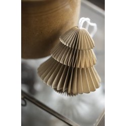 Ib Laursen Julepynt til ophng juletr foldet papir med magnetlukning