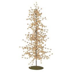 Ib Laursen Juletr stende med trperler, hndlavet H: 30 cm.