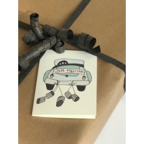 Just Married - lille kort