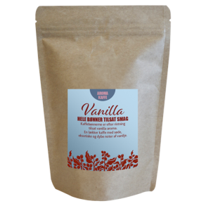 Kaffe Vanille Hele Bnner - 225g