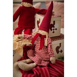 Ib Laursen Kagedse med flettede julehjerter firkantet