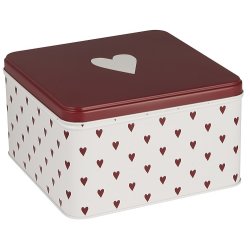 Ib Laursen Kagedse med hjerter firkantet