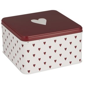 Ib Laursen Kagedse med hjerter firkantet