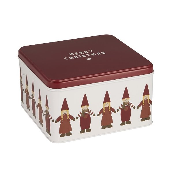 Ib Laursen Kagedse m/nisser hnd i hnd firkantet