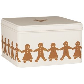 Ib Laursen Kagedse med peberkagefigurer firkantet