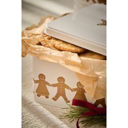 Ib Laursen Kagedse med peberkagefigurer firkantet