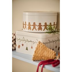 Ib Laursen Kagedse med peberkagefigurer rund