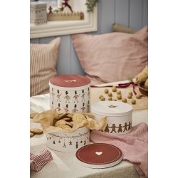 Ib Laursen Kagedse med peberkagefigurer rund