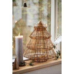 Ib Laursen Kalenderlys ash grey Svanemrket 1-24 prget tal (bloklys)