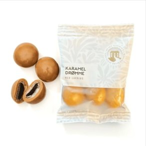 Huset Andersen Karameldr�mme - FLOWPACK, 5g.  