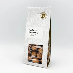 Huset Andersen - Karameldr�mme med lakrids 100g 