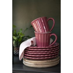 Ib Lauersen Hndklde Mynte stvgrn strikket 40x60 cm.