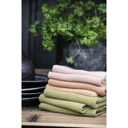  Ib Laursen Karklud Mynte Faded Rose strikket 25x25 cm