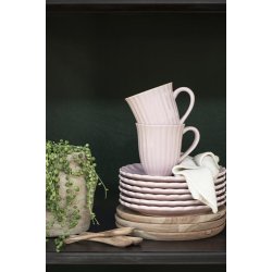 Ib Laursen Karklud Mynte Latte strikket 25x25 cm