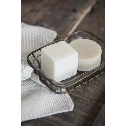 Ib Laursen Karklud Mynte Latte strikket 25x25 cm