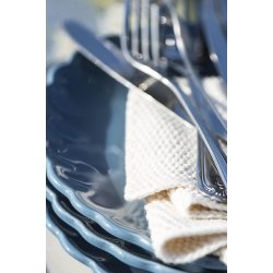 Ib Laursen Karklud Mynte Latte strikket 25x25 cm