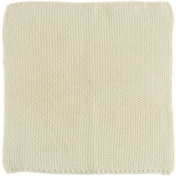 Ib Laursen Karklud Mynte Latte strikket 25x25 cm