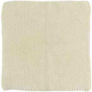 Ib Laursen Karklud Mynte Latte strikket 25x25 cm