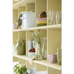 Ib Laursen Karklud Mynte Lemonade strikket 25x25 cm.