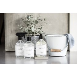 Ib Laursen Karklud Mynte Nordic Sky strikket 25x25 cm