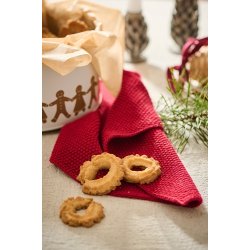 Ib Lauersen Karklud Mynte Strawberry strikket 25x25 cm