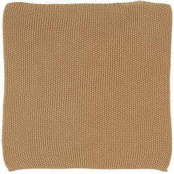 Ib Laursen Karklud Mynte amber strikket 25x25 cm