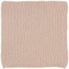 Ib Laursen - Karklud Mynte coral almond strikket 25x25 cm