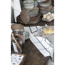 Ib Laursen Karklud Mynte honning strikket 25x25 cm