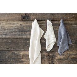 Ib Laursen Karklud Mynte mrkegr strikket 25x25 cm