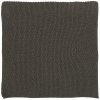 Ib Laursen Karklud Mynte thunder grey strikket  25x25 cm