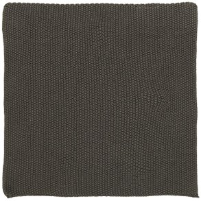 Ib Laursen Karklud Mynte thunder grey strikket  25x25 cm