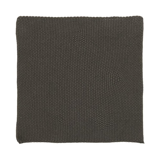 Ib Laursen Karklud Mynte thunder grey strikket  25x25 cm