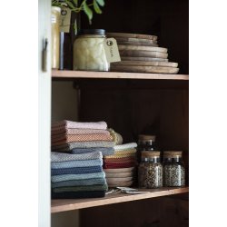 Ib Laursen Karklud Mynte thunder grey strikket  25x25 cm