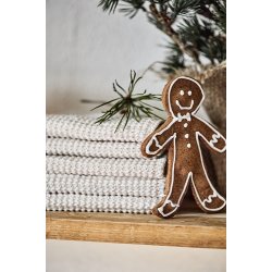 Ib Laursen - Karklud butter cream strikket 25x25 cm,