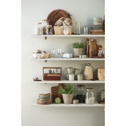 Ib Laursen Kasse med 5 rum Proviant, akacietr