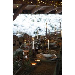 Ib Laursen Kertelys pak a 10 stk hvid :1,3 H:10