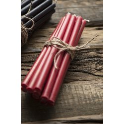 Ib Laursen Kertelys sort 20cm. 8 stk.