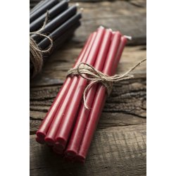 Ib Laursen Kertelys sort 20cm. 8 stk.