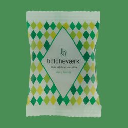 BOLCHEVRK - Kiwi &amp; lakrids  Sukkerfri bolcher flowpack - 12g.