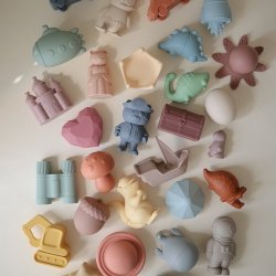 Mushie K�ret�j til bad og leg - 4 stk i �ske